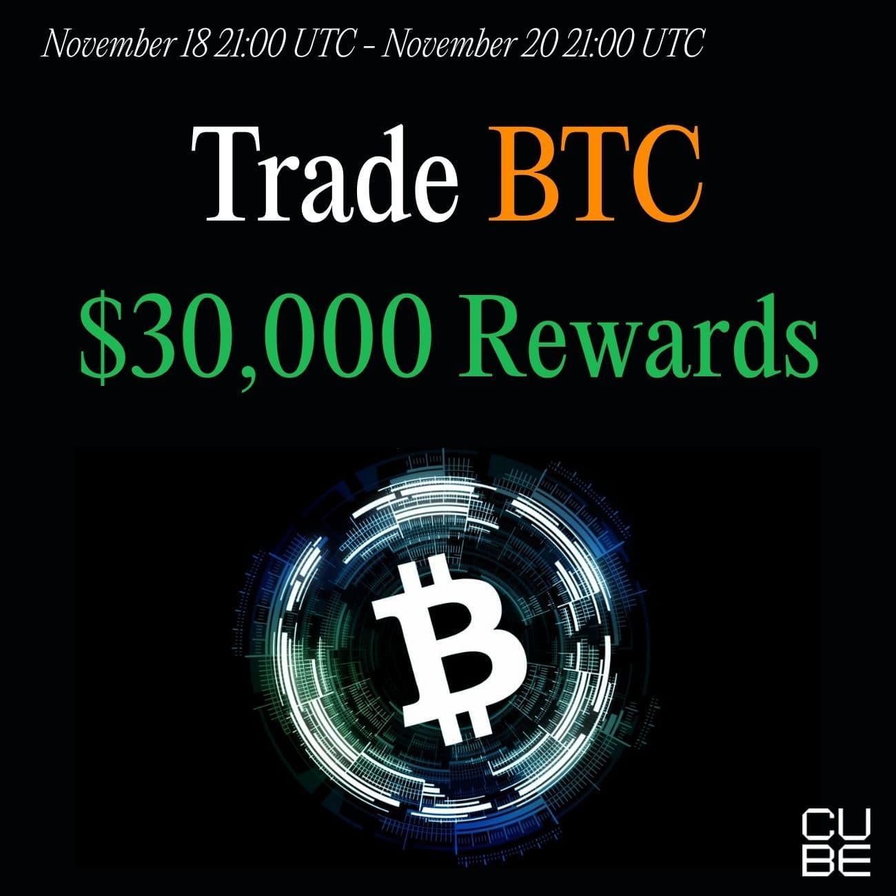 $30,000+ Rewards: Trade BTC $30,000+ Rewards: Trade BTC
