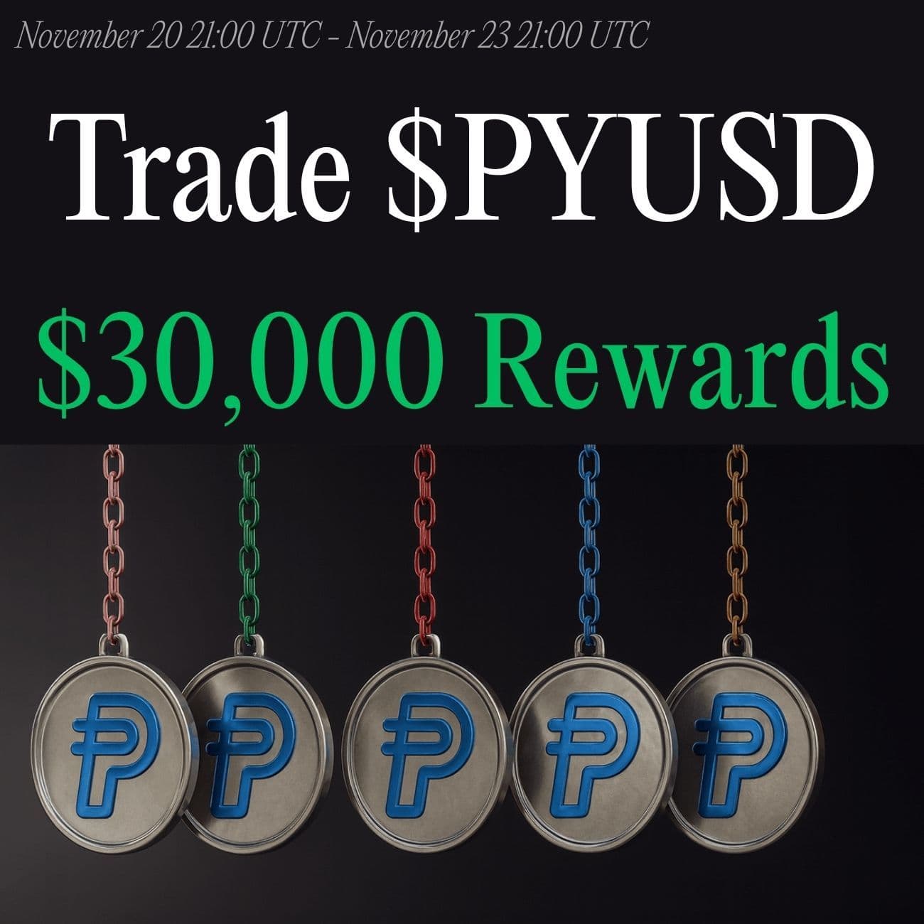 $30,000+ Rewards: Trade PYUSD $30,000+ Rewards: Trade PYUSD