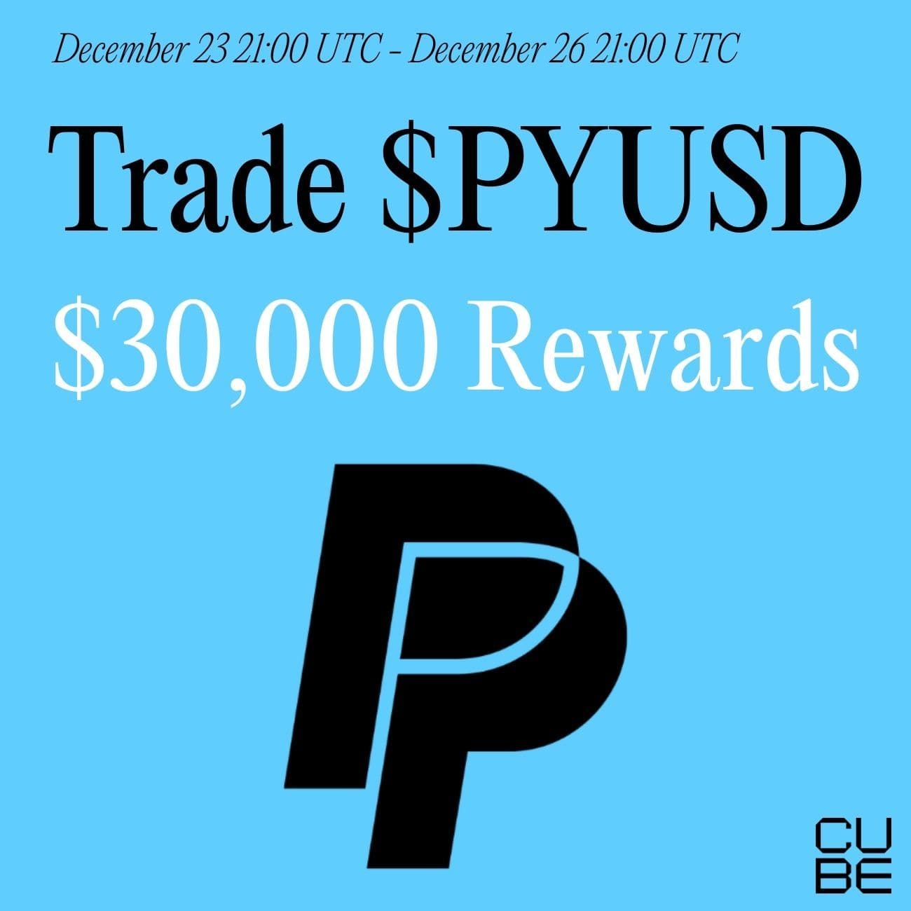 $30,000+ Rewards: Trade PYUSD $30,000+ Rewards: Trade PYUSD