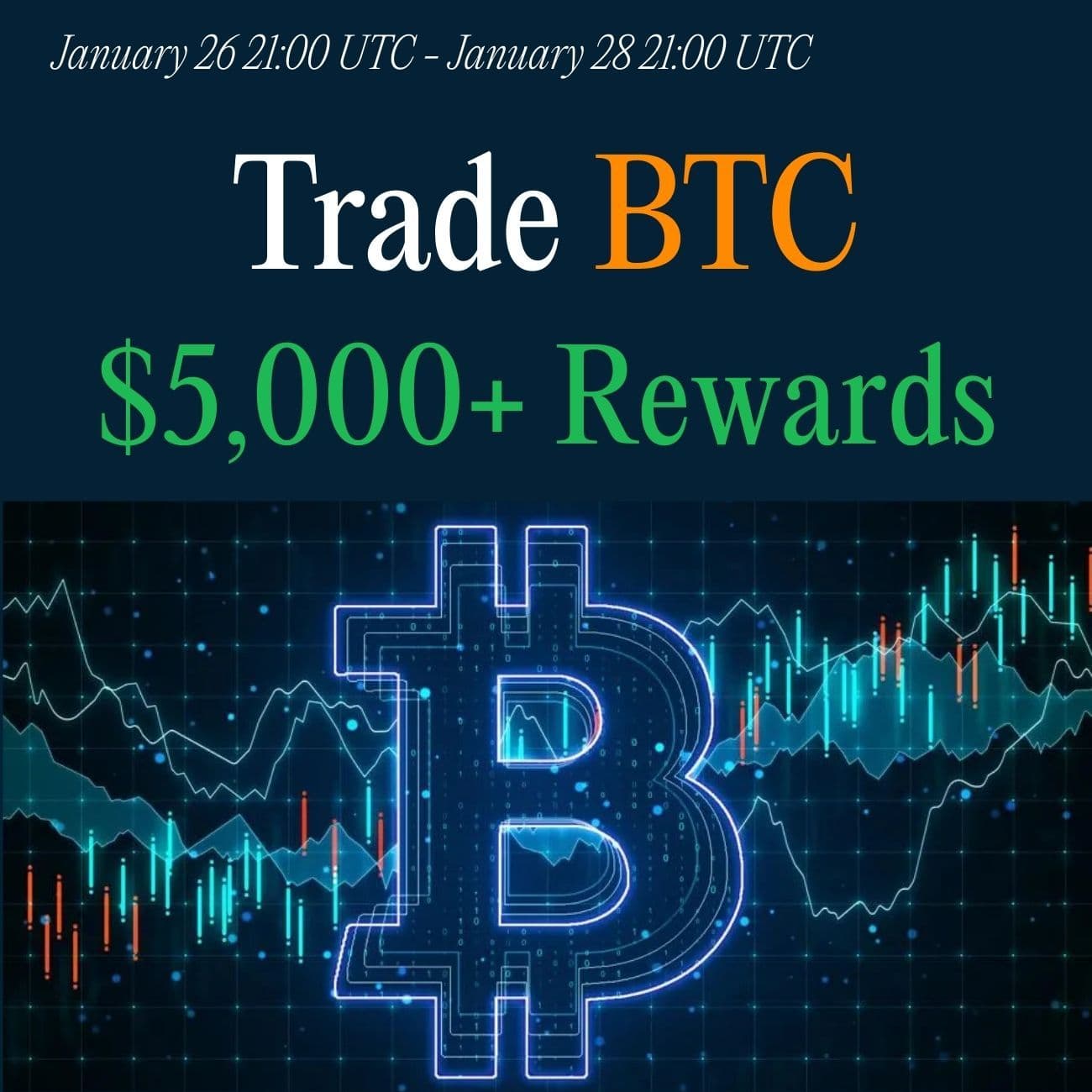 $5,000 Rewards: Trade BTC $5,000 Rewards: Trade BTC