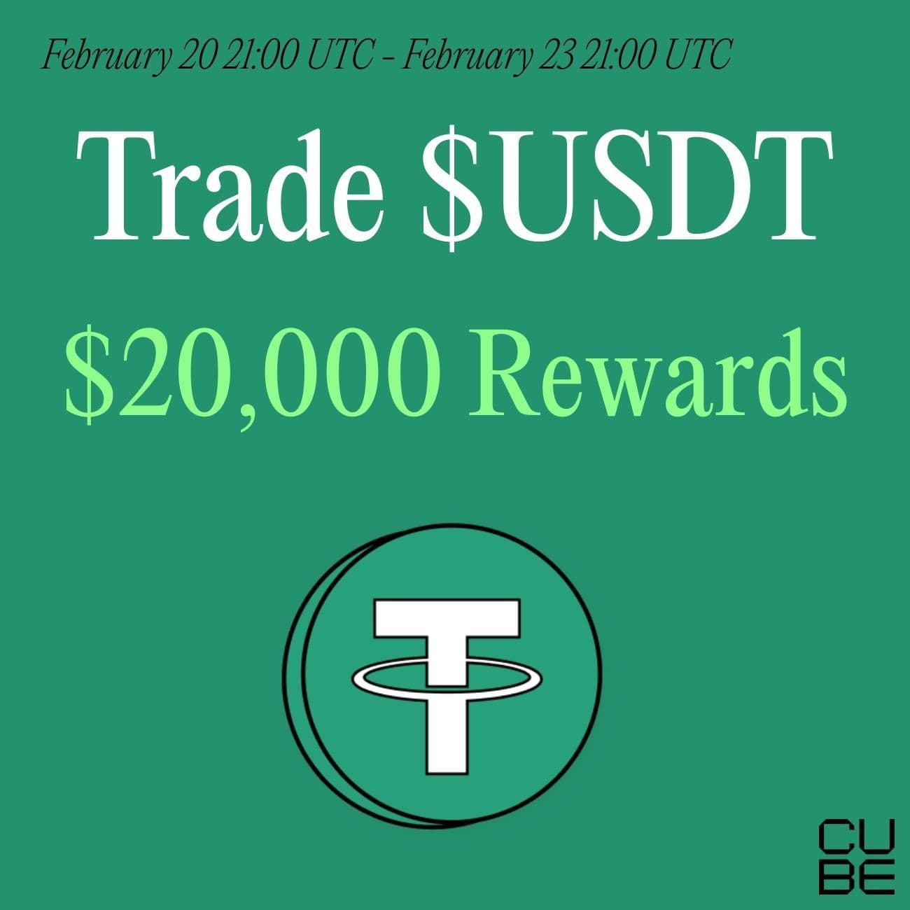 $20,000 Rewards: Trade USDT $20,000 Rewards: Trade USDT